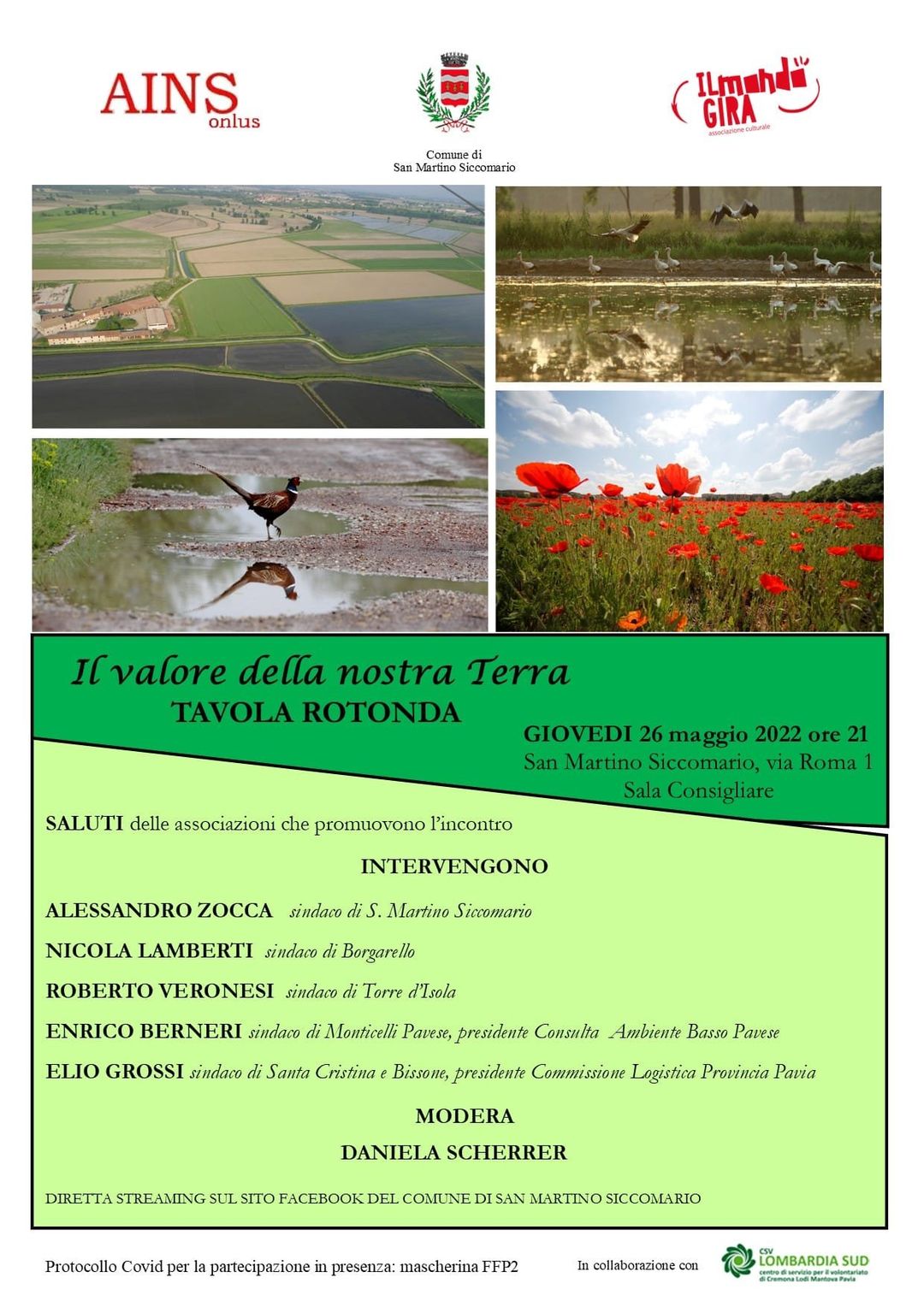 Incontro "Il valore della nostra terra"