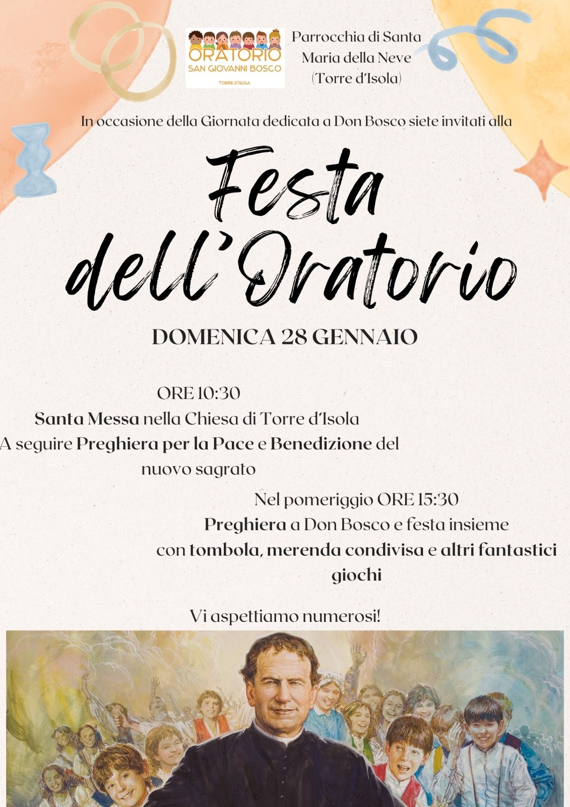 Festa dell'Oratorio e inaugurazione nuovo sagrato