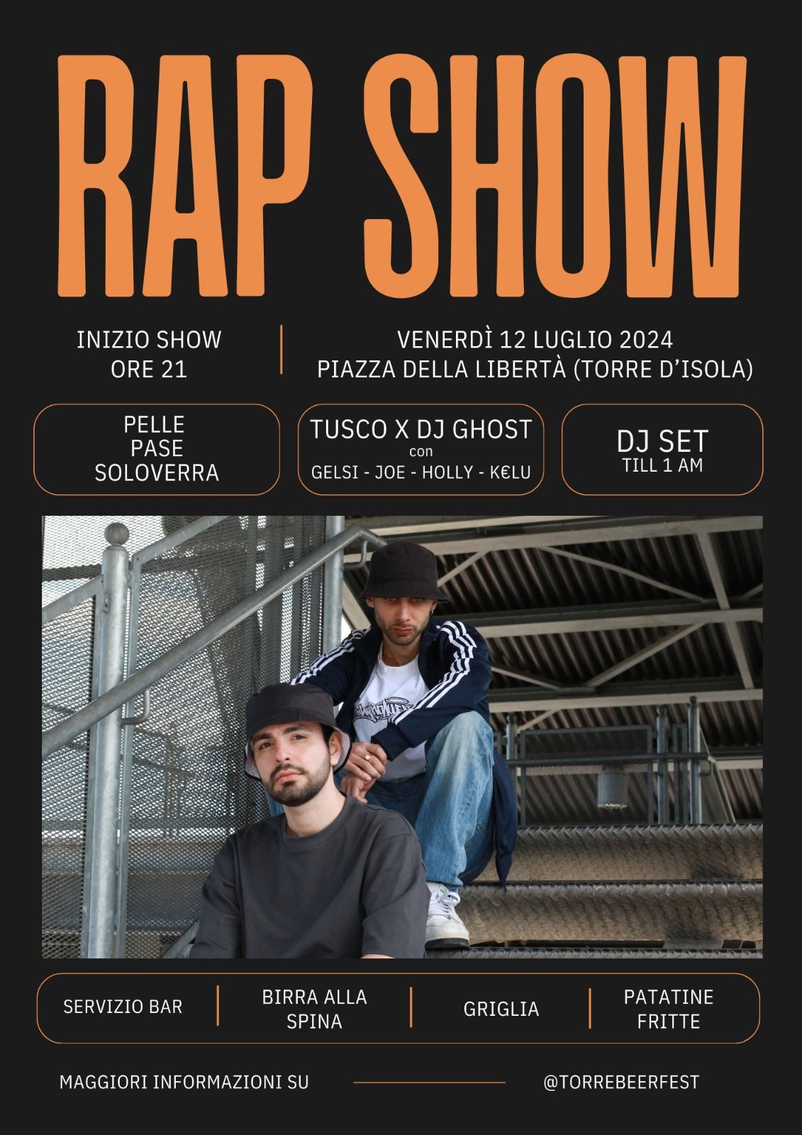 RAPTORR – Il più atteso show RAP del momento