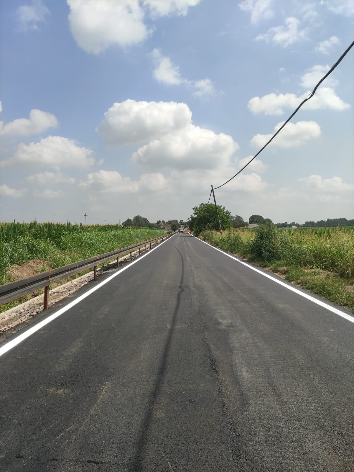 Strada finalmente aperta