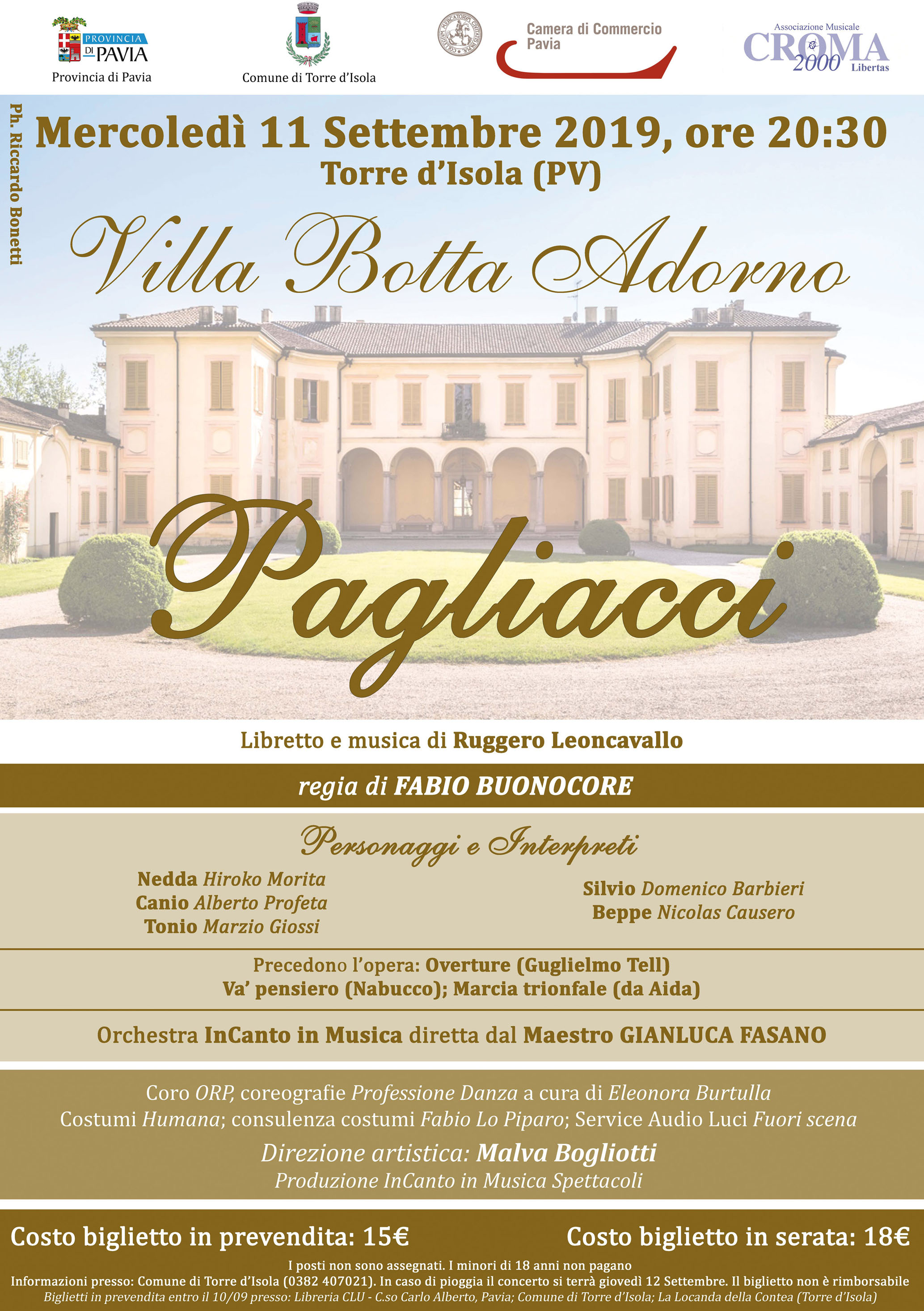 Pagliacci 11 settembre