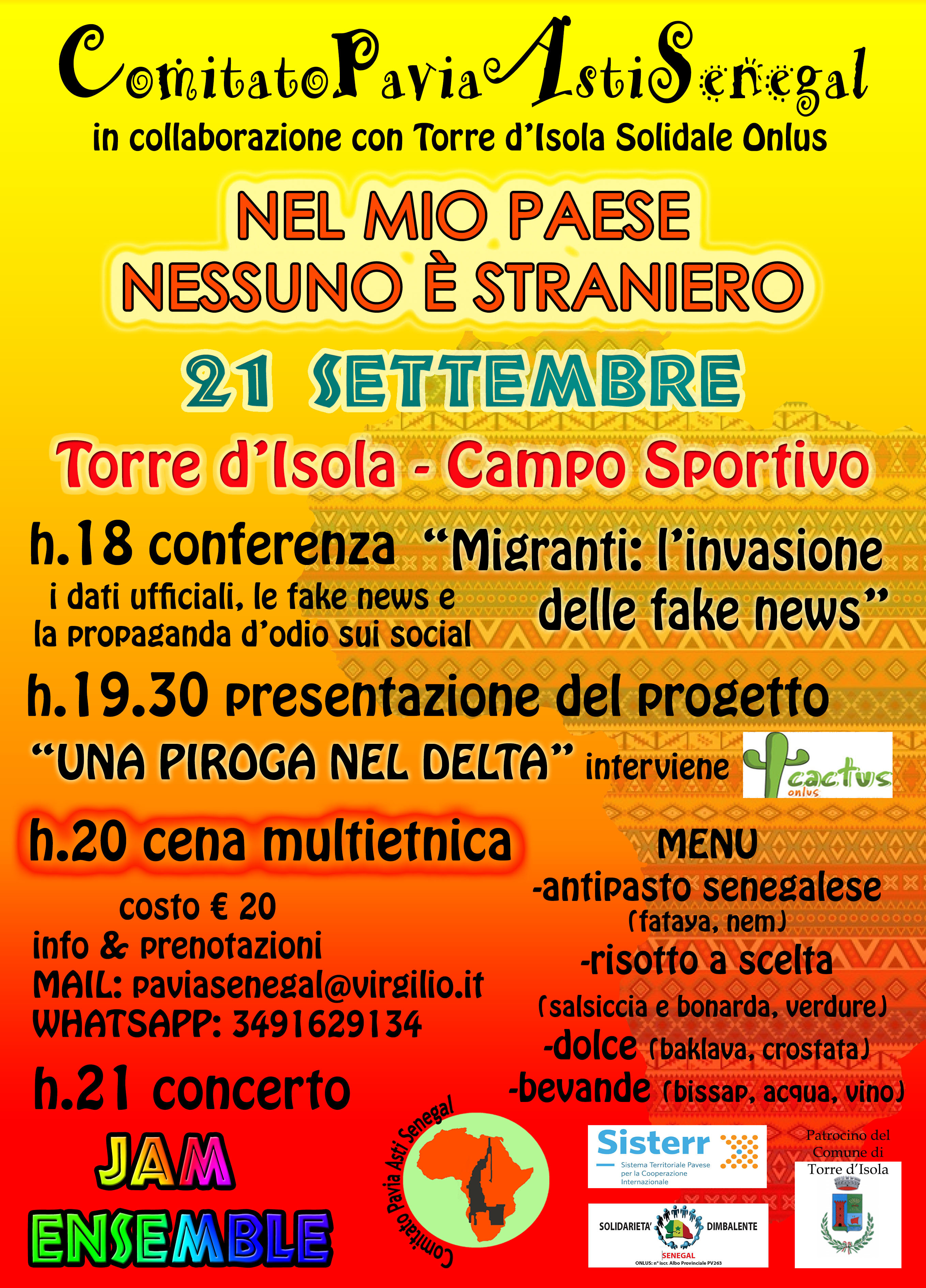 Nel mio paese nessuno è straniero