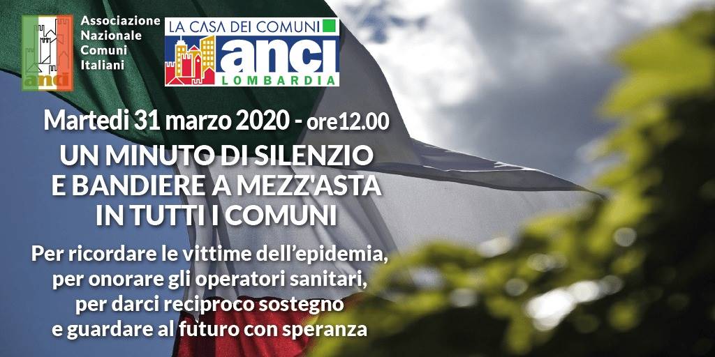 Martedì 31 ore 12 - Minuto di silenzio