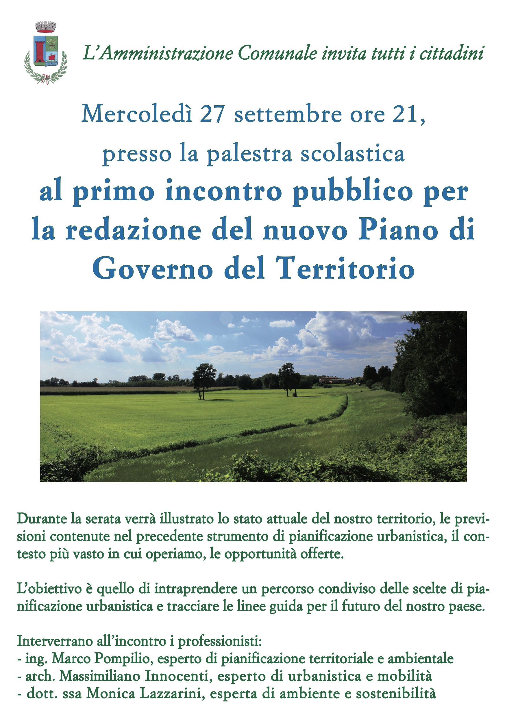  Primo incontro nuovo PGT 