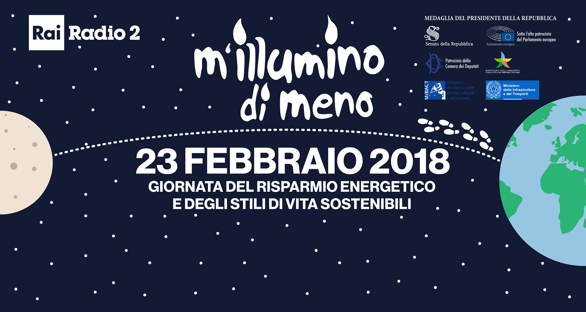 M’illumino di Meno 2018