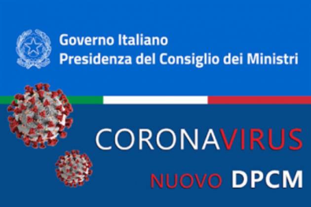 Nuovo DPCM - 3 dicembre 2020