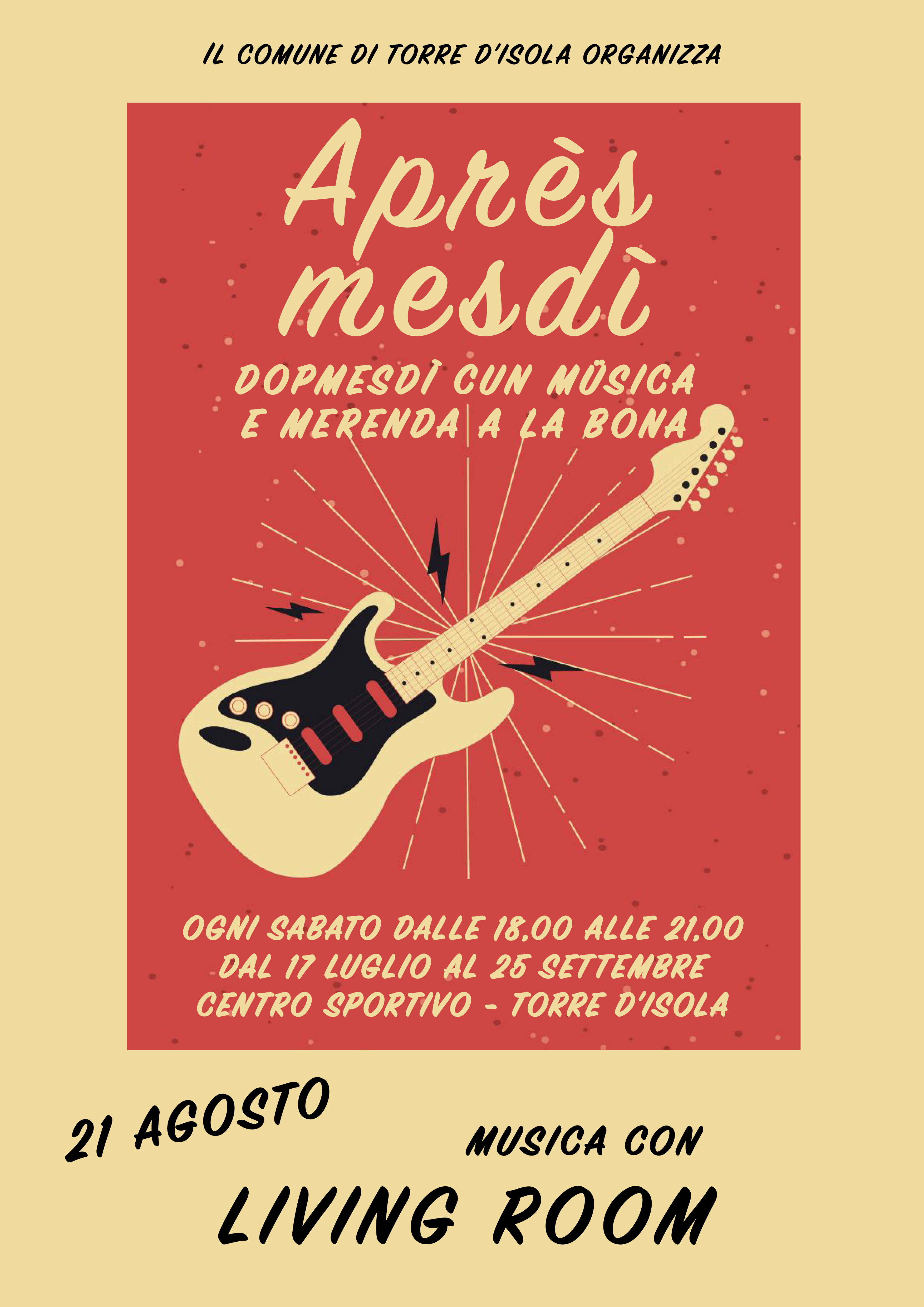 Concerti - Après mesdì - sabato 21 agosto