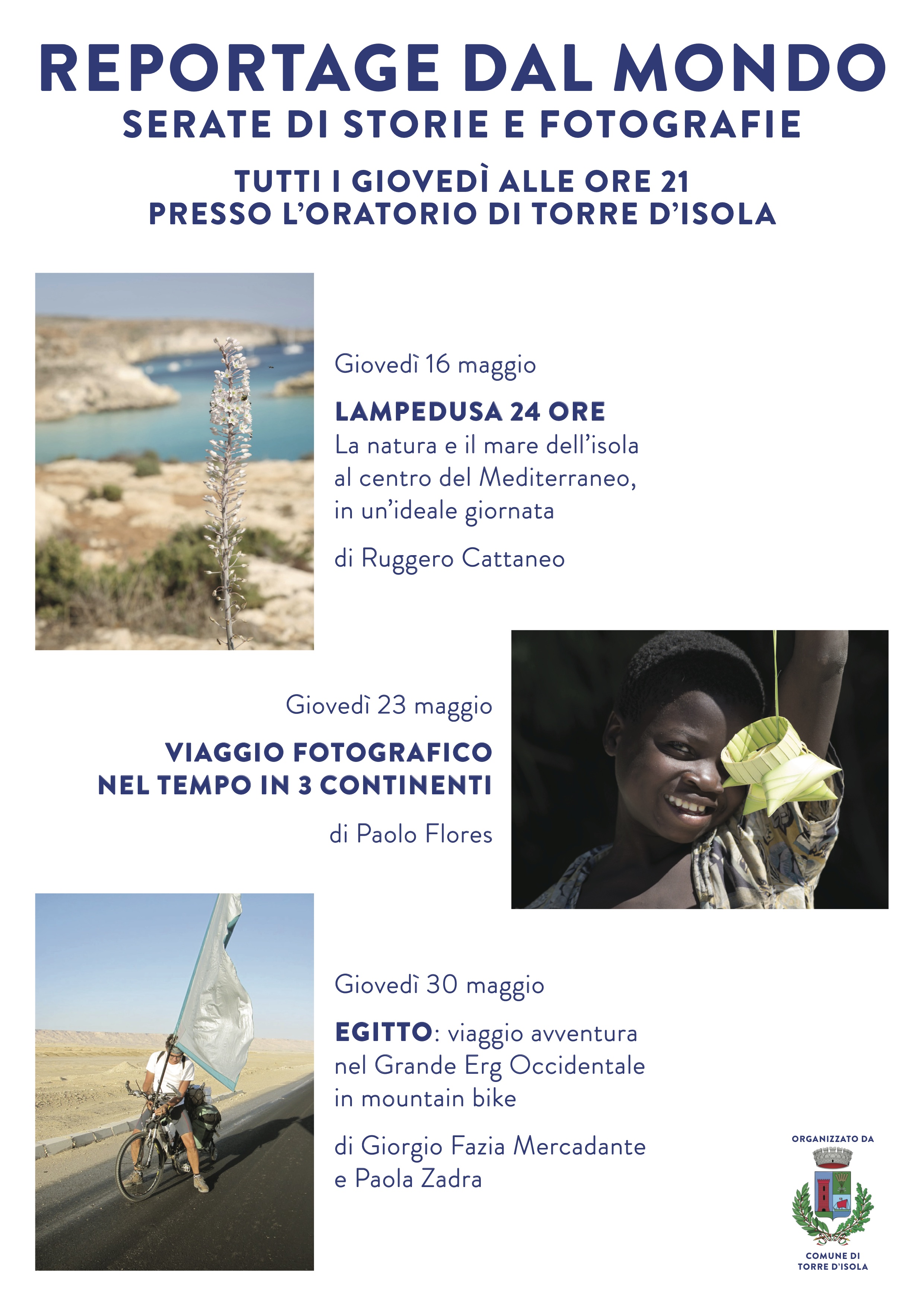 Reportage dal mondo - Serate di storie e fotografie